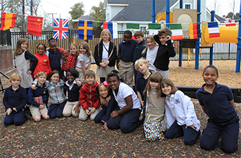 Peace Pole at Charles Ellis Montessori Academy-Savannah, Georgia-USA_01