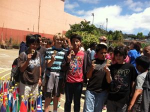 Students-plant-PEACE-in-Berkeley-CA_02